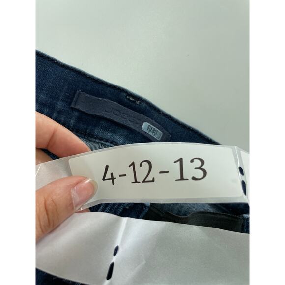 Joes Jeans Womens 30 Maternity Blue Stretch Denim Flawless Mid Rise Skinny - Picture 4 of 14